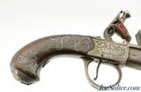 Lovely Pair of 18th Century British Flintlock Turn-Off Pistols - 2 of 15