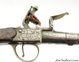 Lovely Pair of 18th Century British Flintlock Turn-Off Pistols - 15 of 15