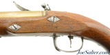 Unmarked Flintlock Blunderbuss Pistol - 7 of 13