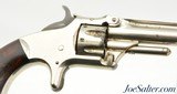 Antique Smith & Wesson Number 1 Third Issue Nickel - 3 of 12