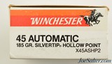 Winchester Super X .45 ACP 185 Grain Silvertip HP Ammo 60 Rnds - 2 of 3