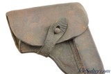 WW2 Identified Bring back Polish Made Holster for VIS Model 1935 RADOM - 4 of 7