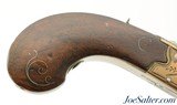 Pair of Unusual Flintlock Blunderbuss Folding Trigger Pocket Pistols - 2 of 15