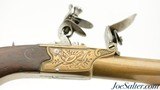 Pair of Unusual Flintlock Blunderbuss Folding Trigger Pocket Pistols - 3 of 15