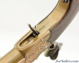 Pair of Unusual Flintlock Blunderbuss Folding Trigger Pocket Pistols - 14 of 15