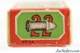 Excellent Sealed! Western 22 Short Ammo 1912 2nd Diamond Logo Issues - 2 of 5