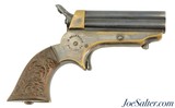 Very Fine Antique C. Sharps & Co. 22 RF Model 1A Pepperbox 4 Shot Pistol - 1 of 14