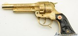 Set of Hubley "Texan JR" GOLD Die-Cast Cap Pistols/Holster Rig - 5 of 11