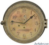 WWII USMC Bakelite Wall Clock, Chelsea Clock Co, Boston