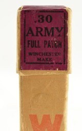 Purple Label Winchester 30 Army Full Patch Ammo 30-40 Krag Model 95 - 3 of 6