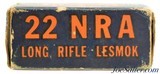 US Cartridge Company 22 LR Ammo NRA Issue Lowell Mass Full Box - 4 of 8