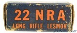 US Cartridge Company 22 LR Ammo NRA Issue Lowell Mass Full Box - 2 of 8