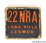 US Cartridge Company 22 LR Ammo NRA Issue Lowell Mass Full Box - 3 of 8
