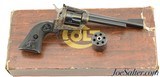 LNIB Colt New Frontier Dual Cylinder 22LR/ 22 WMR 6 Inch Barrel Mfg 1975 - 1 of 14