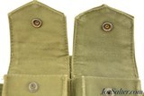 4 USGI M-14 Magazines with M1961 Pouches/Belt - 2 of 11