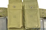 4 USGI M-14 Magazines with M1961 Pouches/Belt - 3 of 11