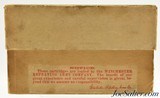 Rare 1890's Picture Box Winchester 40-70 Ballard Rifle Ammo Full Paper - 5 of 7