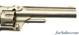 Smith & Wesson No. 1 Third Issue 22 RF Revolver Nickel Tight & Excellent - 4 of 13