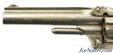 Smith & Wesson No. 1 Third Issue 22 RF Revolver Nickel Tight & Excellent - 7 of 13