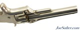 Smith & Wesson No. 1 Third Issue 22 RF Revolver Nickel Tight & Excellent - 12 of 13