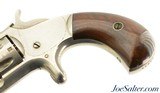 Smith & Wesson No. 1 Third Issue 22 RF Revolver Nickel Tight & Excellent - 5 of 13
