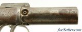 Rare Allen & Wheelock Four-Barrel Pepperbox Pistol - 3 of 13