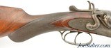 English R. Redman Double Barrel 10 Gauge Hammer Shotgun London Antique - 5 of 15
