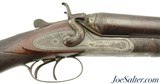English R. Redman Double Barrel 10 Gauge Hammer Shotgun London Antique - 1 of 15