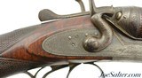 English R. Redman Double Barrel 10 Gauge Hammer Shotgun London Antique - 6 of 15