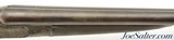 English R. Redman Double Barrel 10 Gauge Hammer Shotgun London Antique - 8 of 15