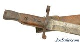 US and Canadian Marked Pattern 1908 Ross Mk. I Bayonet w/ Scabbard - 1 of 10