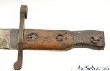 US and Canadian Marked Pattern 1908 Ross Mk. I Bayonet w/ Scabbard - 6 of 10