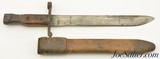 US and Canadian Marked Pattern 1908 Ross Mk. I Bayonet w/ Scabbard - 2 of 10