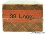 Early Dogs Head UMC 38 Long RF Cross Rifle Picture Box 50 Rds Ammo - 3 of 7