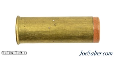 Paper Lined Brass 12 Gauge Shotgun Shell Eley Nobel #5 Shot London