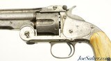 Smith & Wesson No.3 Second Model 44 American Revolver w/ Ivory Grips - 7 of 15