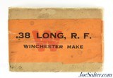 Excellent Sealed! Winchester 38 Long Rim Fire Black Powder Rifle Ammo Model 1885 - 3 of 6