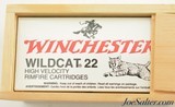 Winchester Wildcat 22 Cabela's Promotional Wooden Box 500rnds - 4 of 4