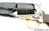 Unfired 1860 Colt Army Deluxe Engraved "Old Silver" Pietta 44 Cal. Percussion 8 Inch - 6 of 14