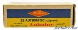 Western "Bullseye Target" Logo Box 25 Auto Lubaloy Full Box Ammo - 3 of 6