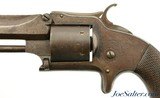 British Meyers Copy of S&W No. 2 Revolver Engraved - 8 of 15