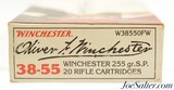 Oliver F. Winchester 1980 Commemorative 38-55 Ammo Full Box - 3 of 6