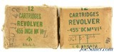 WWII Canadian 455 Mk 6 Revolver Ammo Lot 20 Rds