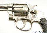 Nickel Finish S&W .38 Military & Police Model of 1905 2nd Change Revolver - 6 of 11