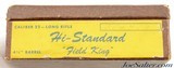 Excellent Boxed 1st Model High Standard "Field King" 22LR Pistol C&R - 12 of 12