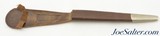 WWII Fairbairn-Sykes Third Pattern British Commando Knife & Sheath "BA" Inspector - 9 of 12