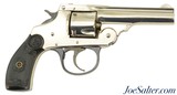 Antique 1st Model 2nd Variation Safety Automatic Iver Johnson Top Break 32 S&W Revolver - 1 of 12
