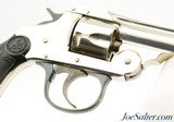 Antique 1st Model 2nd Variation Safety Automatic Iver Johnson Top Break 32 S&W Revolver - 3 of 12