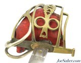 Scottish Officer’s Dress Broadsword with Unusual Half-Basket Guard - 8 of 15