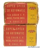 Vintage Winchester Super-Speed 38 Automatic Cartridges 90rnds - 2 of 4